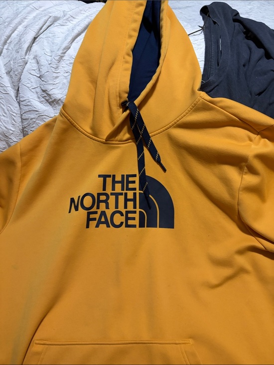 The North Face Other - The North Face Mustard Gold Logo Pullover Hoodie